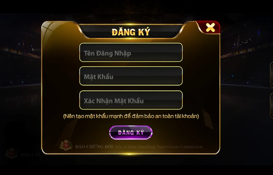 Đăng ký tài khoản Hitclub đơn giản